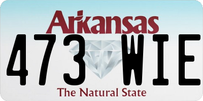 AR license plate 473WIE