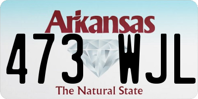 AR license plate 473WJL