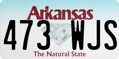 AR license plate 473WJS