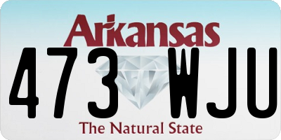 AR license plate 473WJU