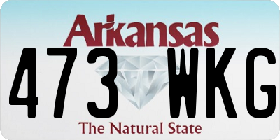 AR license plate 473WKG
