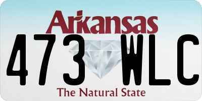 AR license plate 473WLC