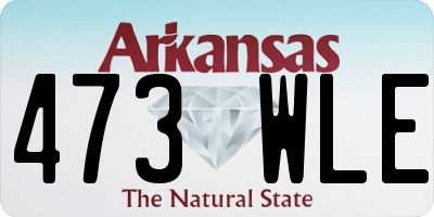 AR license plate 473WLE