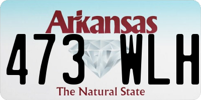 AR license plate 473WLH