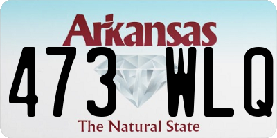 AR license plate 473WLQ