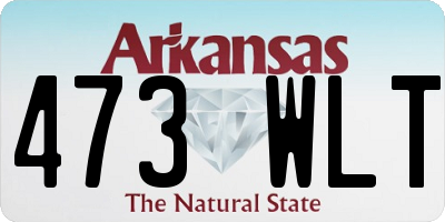 AR license plate 473WLT