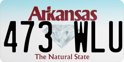 AR license plate 473WLU