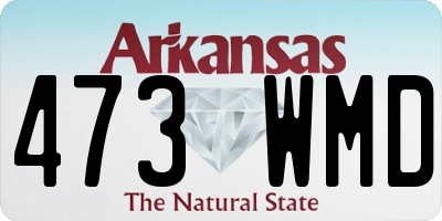 AR license plate 473WMD