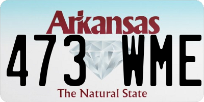 AR license plate 473WME