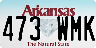 AR license plate 473WMK