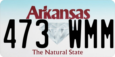 AR license plate 473WMM