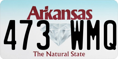 AR license plate 473WMQ