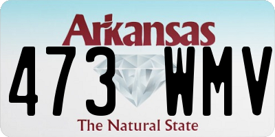 AR license plate 473WMV