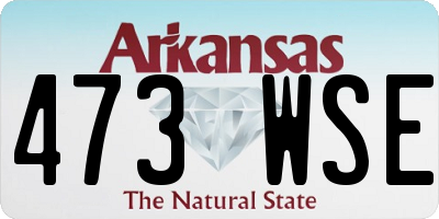 AR license plate 473WSE