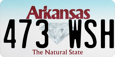 AR license plate 473WSH