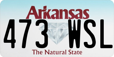 AR license plate 473WSL