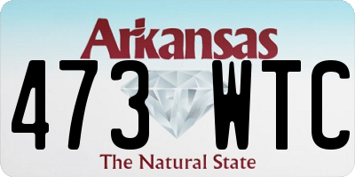 AR license plate 473WTC