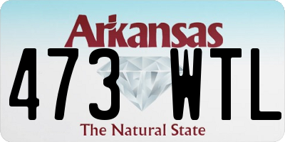 AR license plate 473WTL