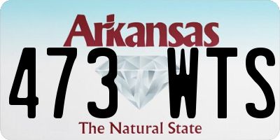 AR license plate 473WTS