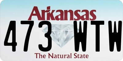 AR license plate 473WTW