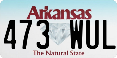 AR license plate 473WUL