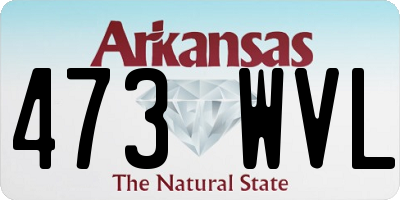 AR license plate 473WVL