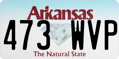 AR license plate 473WVP
