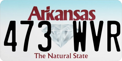 AR license plate 473WVR