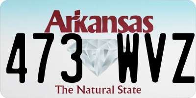 AR license plate 473WVZ