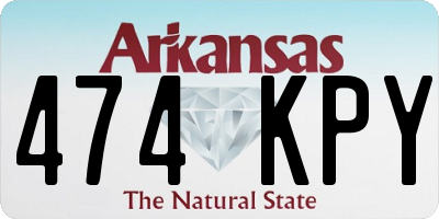 AR license plate 474KPY