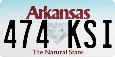 AR license plate 474KSI