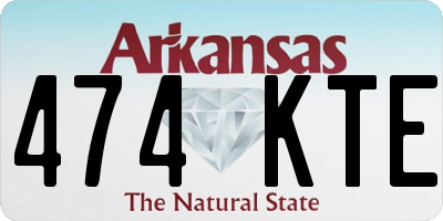 AR license plate 474KTE