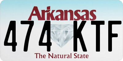 AR license plate 474KTF