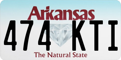AR license plate 474KTI