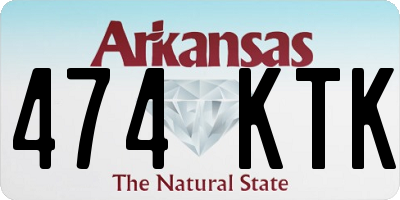 AR license plate 474KTK