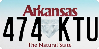 AR license plate 474KTU