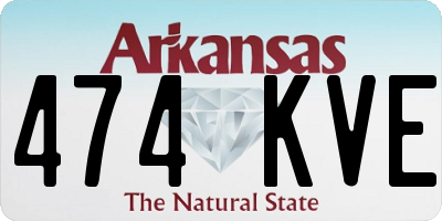 AR license plate 474KVE