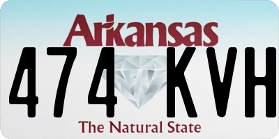 AR license plate 474KVH