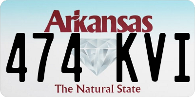 AR license plate 474KVI
