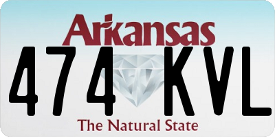 AR license plate 474KVL