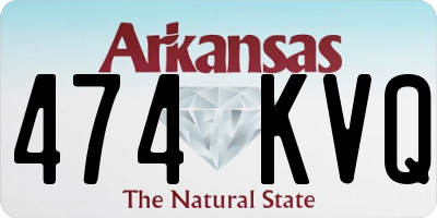 AR license plate 474KVQ