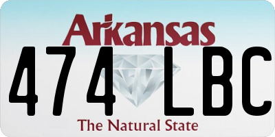 AR license plate 474LBC