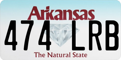 AR license plate 474LRB