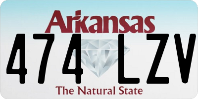 AR license plate 474LZV
