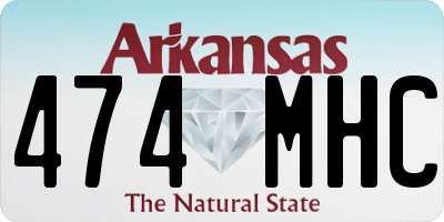 AR license plate 474MHC