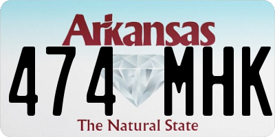AR license plate 474MHK