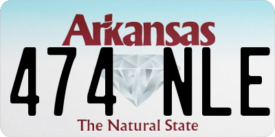 AR license plate 474NLE