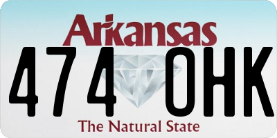 AR license plate 474OHK