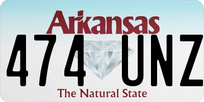 AR license plate 474UNZ