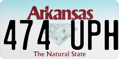 AR license plate 474UPH